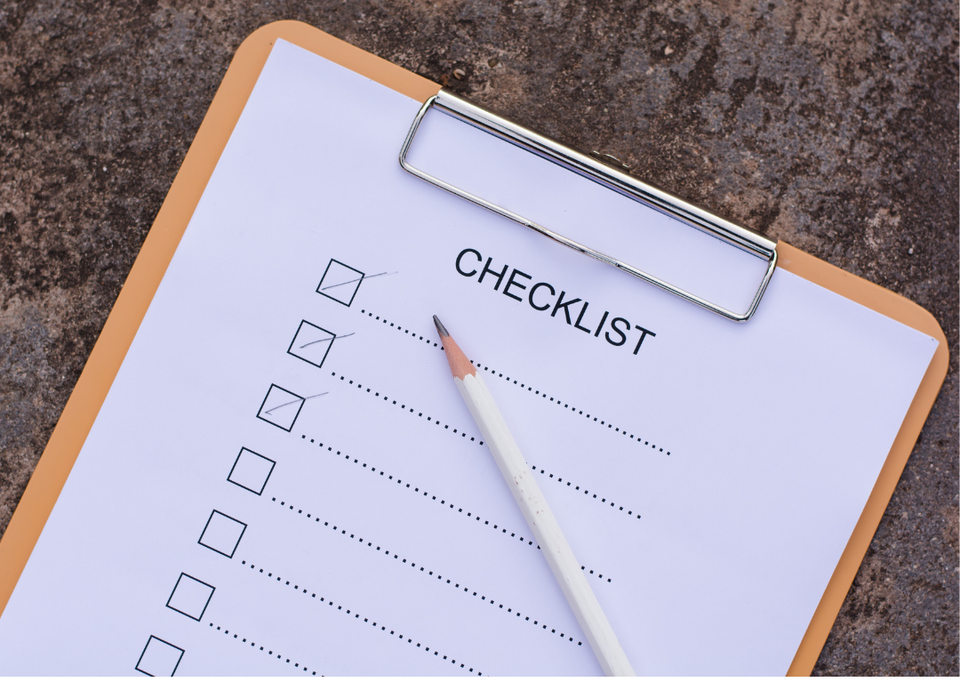 cheklist para guia de customização lucrativa